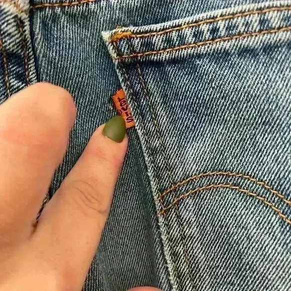 Levi’s  men’s vintage orange tab medium wash jeans size 33/30 - Picture 9 of 10